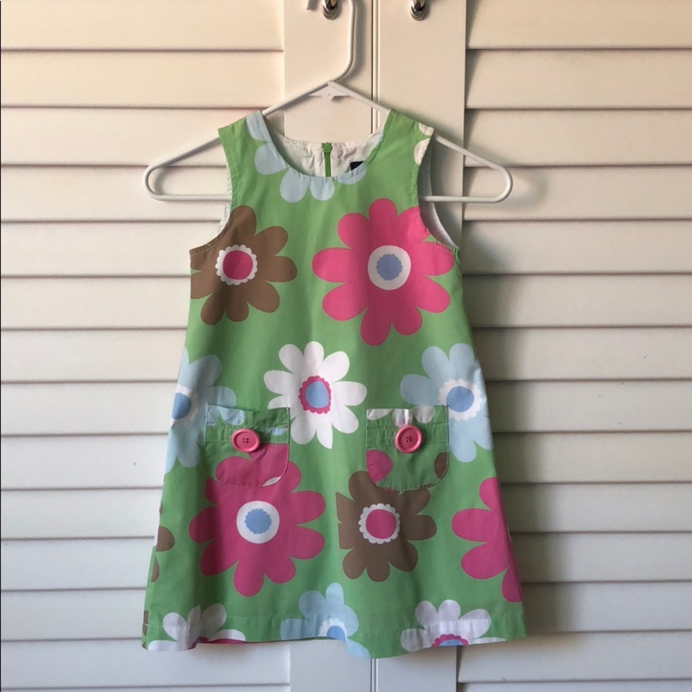 Mini Boden flower shift dress
